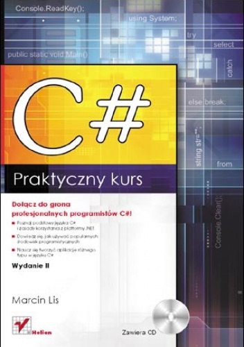 Okładka: Marcin Lis - C#. Praktyczny kurs. Wydanie II