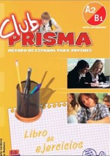 Okładka: Paula Cerdeira - Club Prisma A2/B1 Libro de ejercicios