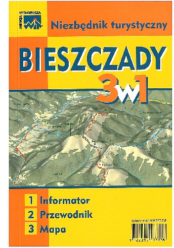 Okładka: Piotr Sieńko - Bieszczady. Niezbędnik turystyczny
