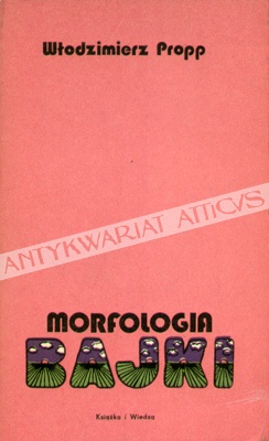 Okładka: Władimir Propp - Morfologia bajki