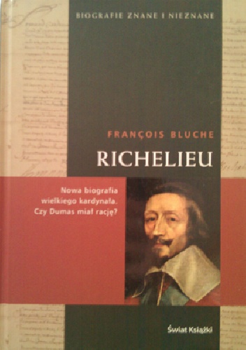 Okładka: François Bluche - Richelieu