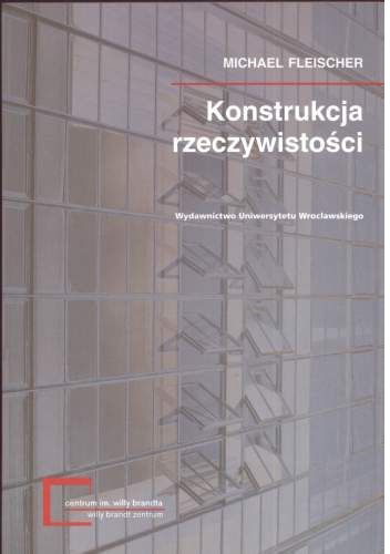 Okładka: Michael Fleischer - Konstrukcja rzeczywistości.