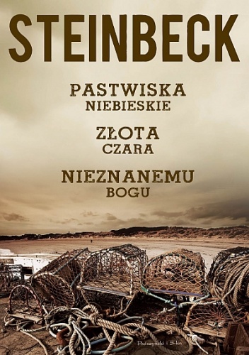 Okładka: John Steinbeck - Pastwiska niebieskie. Złota czara. Nieznanemu bogu