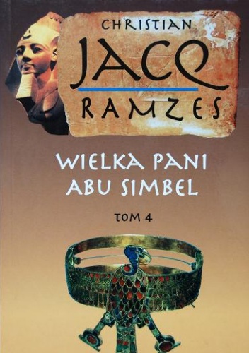 Okładka: Christian Jacq - Wielka Pani Abu Simbel
