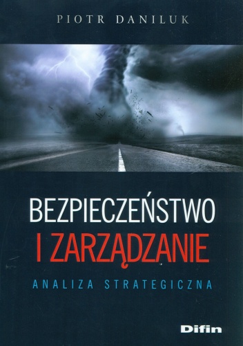 Okładka: Piotr Daniluk - Bezpieczeństwo i zarządzanie. Analiza strategiczna