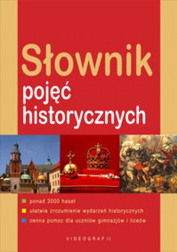 Okładka:  praca zbiorowa - Słownik pojęć historycznych