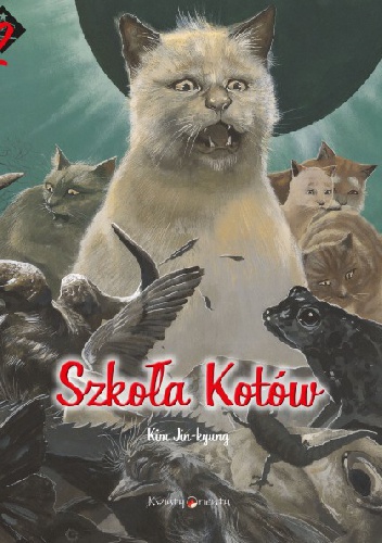 Okładka: Jin-kyung Kim - Szkoła Kotów. Magiczny prezent