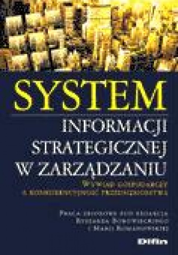 Okładka: Ryszard Borowiecki - System informacji strategicznej