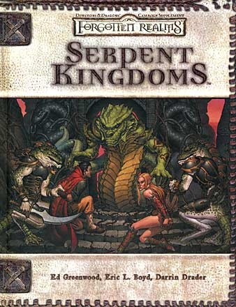 Okładka: Ed Greenwood - Serpent Kingdoms