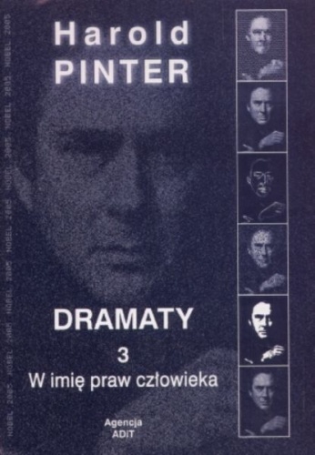 Okładka: Harold Pinter - W imię praw człowieka