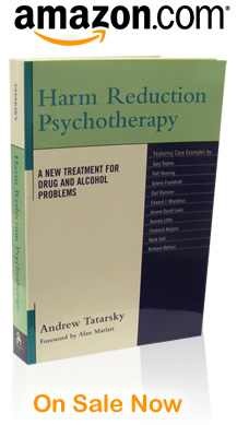 Okładka: Andrew Tatarsky - Harm Reduction Psychotherapy. A New Treatment for Drug and Alcohol Problems