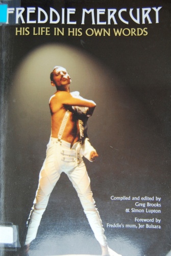 Okładka: Greg Brooks - Freddie Mercury: His life in his own words