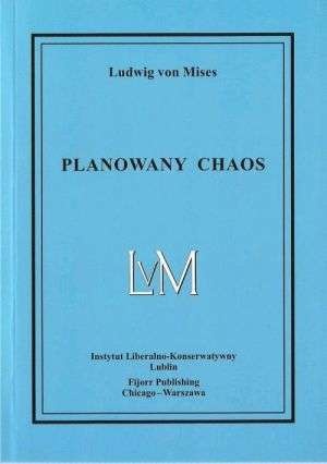 Okładka: Ludwig von Mises - Planowany chaos