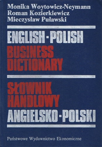 Okładka: Roman Kozierkiewicz - Słownik handlowy angielsko-polski