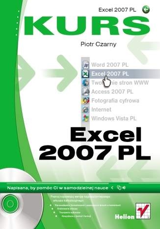 Okładka: Piotr Czarny - Excel 2007 PL. Kurs