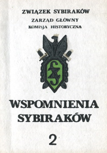 Okładka:  - Wspomnienia Sybiraków 2