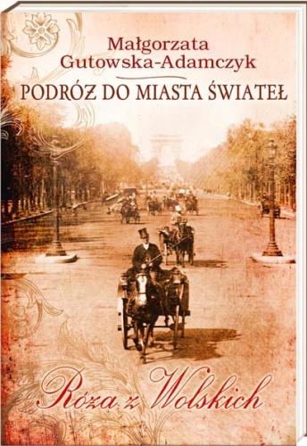 Okładka: Małgorzata Gutowska-Adamczyk - Podróż do miasta świateł. Róża z Wolskich