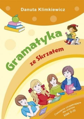 Okładka: Danuta Klimkiewicz - Gramatyka ze Skrzatem