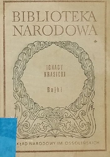 Okładka: Ignacy Krasicki - Bajki