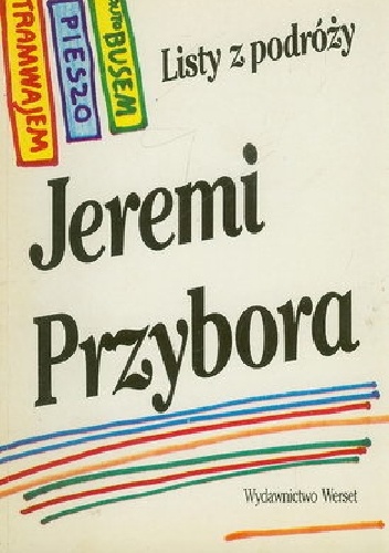 Okładka: Jeremi Przybora - Listy z podróży