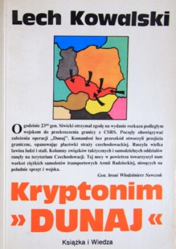 Okładka: Lech Kowalski - Kryptonim "Dunaj"
