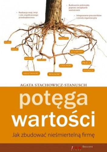 Okładka: Agata Stachowicz-Stanusch - Potęga wartości. Jak zbudować nieśmiertelną firmę