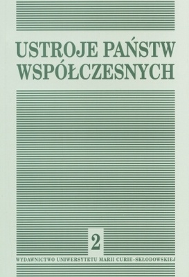 Okładka: Ewa Gdulewicz - Ustroje państw współczesnych. Tom 2