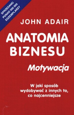 Okładka: John Adair - Anatomia biznesu. Motywacja