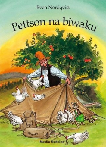 Okładka: Sven Nordqvist - Pettson na biwaku