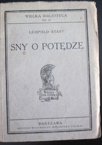 Okładka: Leopold Staff - Sny o potędze