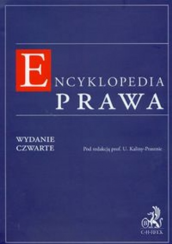 Okładka: Urszula Kalina-Prasznic - Encyklopedia prawa