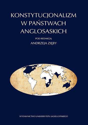 Okładka: Andrzej Zięba - Konstytucjonalizm w państwach anglosaskich