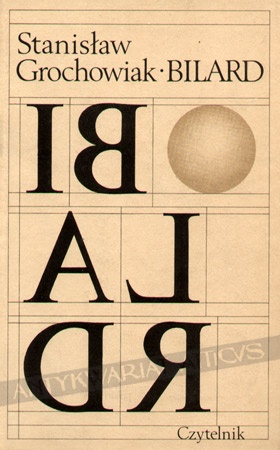 Okładka: Stanisław Grochowiak - Bilard