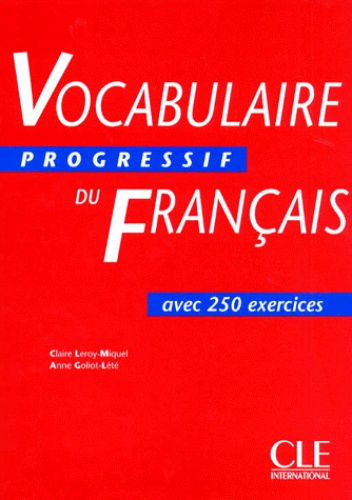 Okładka: Claire Miquel - Vocabulaire progressif du français - niveau intermédiaire