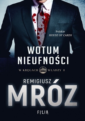 Okładka: Remigiusz Mróz - Wotum nieufności