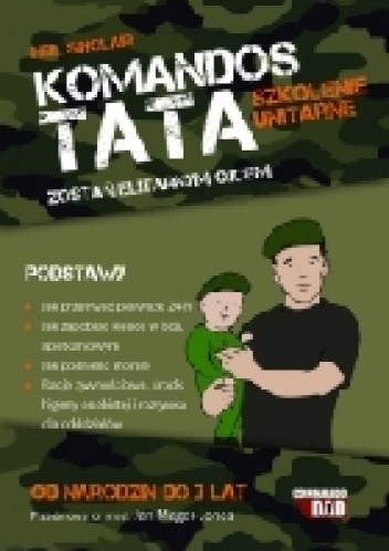 Okładka: Neil Sinclair - Komandos tata: Szkolenie podstawowe
