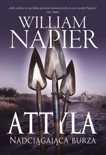 Okładka: William Napier - Attyla. Nadciągająca burza