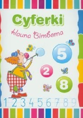 Okładka: Anna Wiśniewska - Cyferki klauna Bimboma