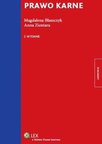 Okładka: Magdalena Błaszczyk - Prawo karne. Diagramy