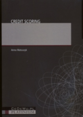 Okładka: Anna Matuszyk - Credit Scoring