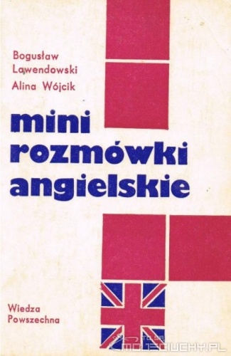 Okładka: Alina Wójcik - Mini rozmówki angielskie
