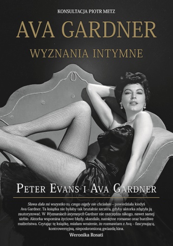 Okładka: Peter Evans - Ava Gardner - wyznania intymne