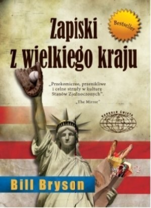 Okładka: Bill Bryson - Zapiski z wielkiego kraju