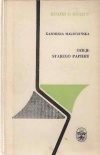 Okładka: Kazimiera Maleczyńska - Dzieje starego papieru