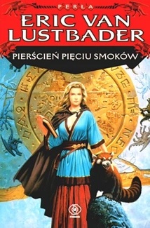 Okładka: Eric van Lustbader - Pierścień Pięciu Smoków