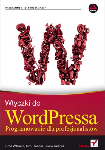 Okładka: Brad Williams - Wtyczki do WordPressa. Programowanie dla profesjonalistów
