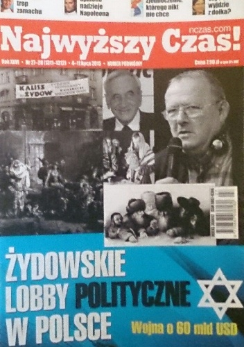 Okładka: John Galsworthy - Najwyższy czas. Tygodnik konserwatywno-liberalny 27-28/2015
