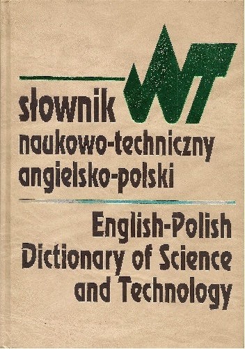 Okładka: Sergiusz Czerni - Słownik naukowo-techniczny angielsko-polski