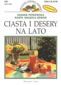 Okładka: Joanna Futkowska - Ciasta i desery na lato