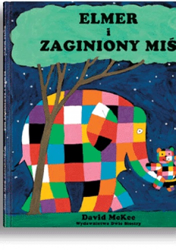Okładka: David McKee - Elmer i zaginiony miś
